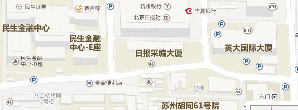 新闻大厦简略地图